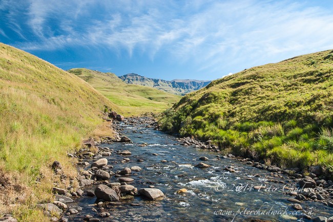 rivers in the Drakensberg Mountains