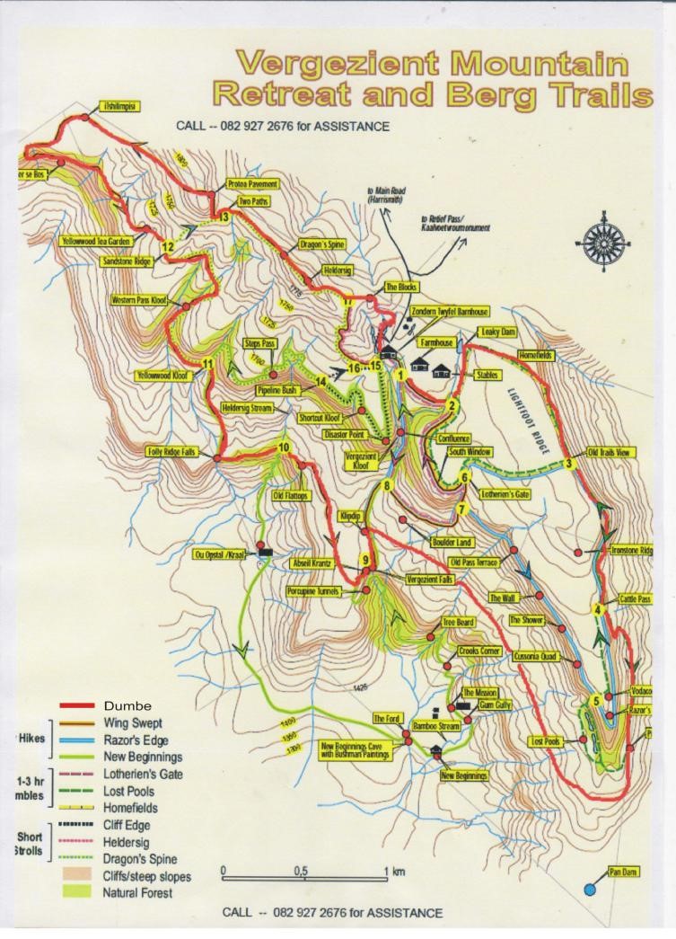 Drakensberg Mountain Retreat Trails