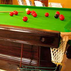 Snooker Table - Christmas In The Mountains
